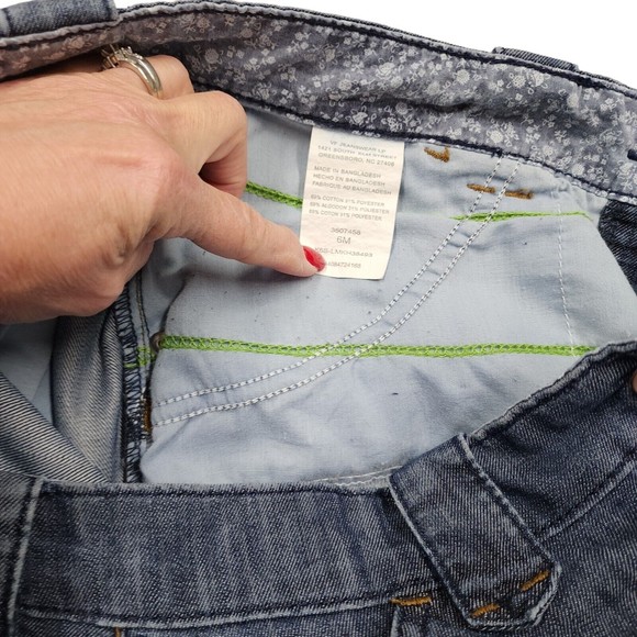 Lee Womens Natural Straight Just Below the Waist Jeans Trousers Slimming Size 6M - Picture 7 of 8